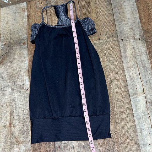 Lululemon Coal Strata Stripe No Limits Tank - Picture 7 of 9